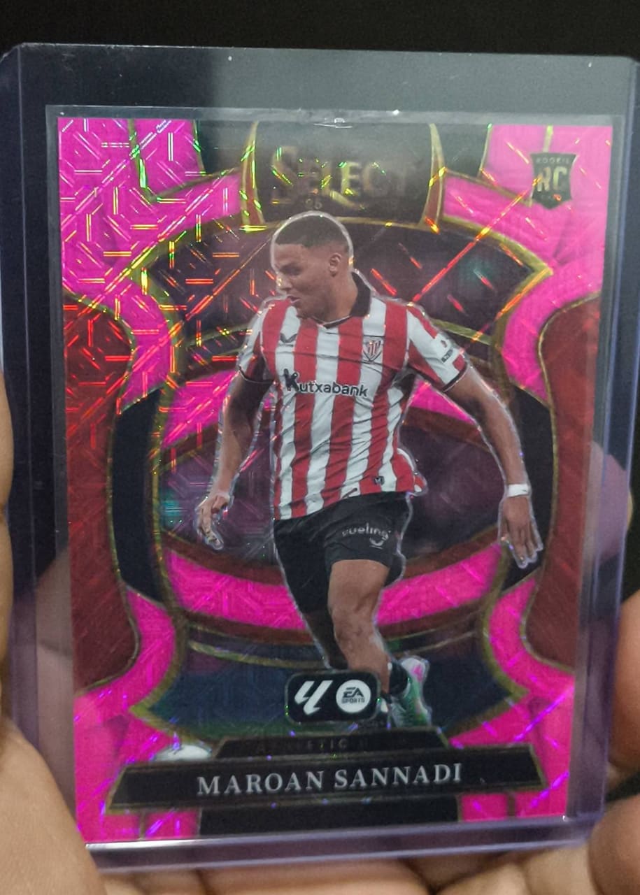 2025-26 Panini Select La Liga Soccer Maroan Sannadi 91/99