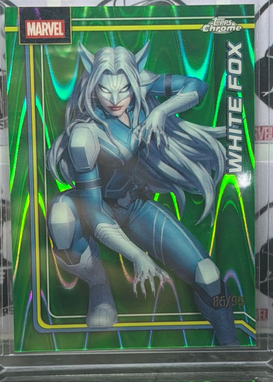 2024 Topps Chrome White Fox · Numerada 85/99