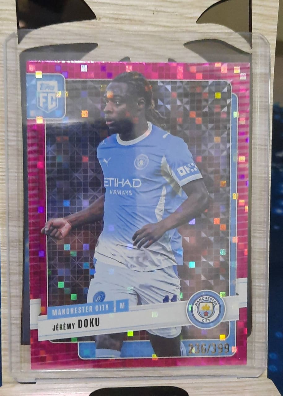2020 Topps UEFA Club Competitions Jérémy Doku · Numerada 289/399