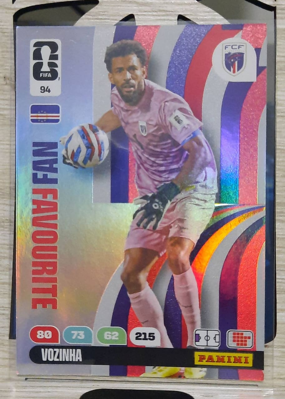2026 Panini Adrenalyn XL FIFA World Cup 2026 Vozinha