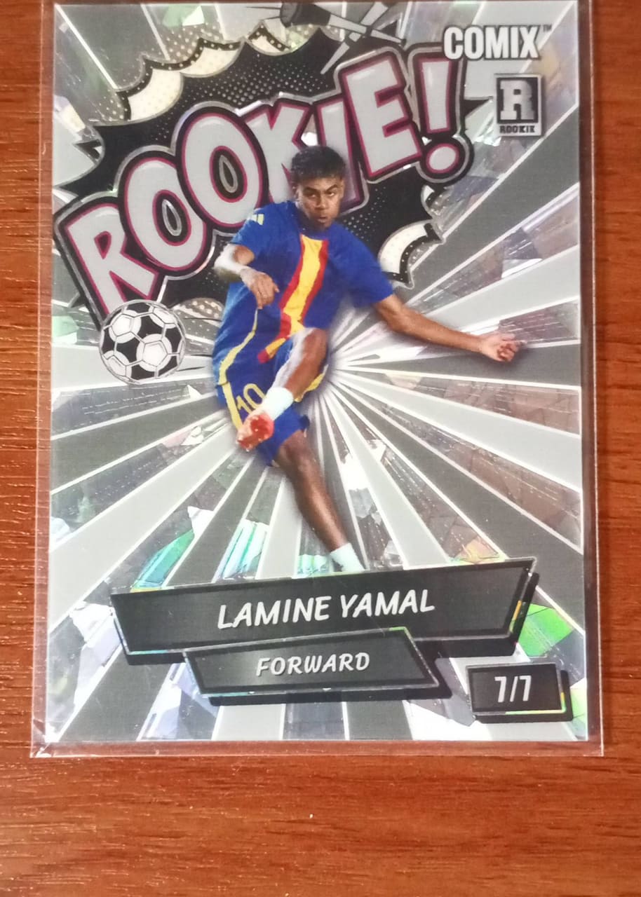 2024 Wild Card Comix Rookie Lamine Yamal · Numerada 7/7