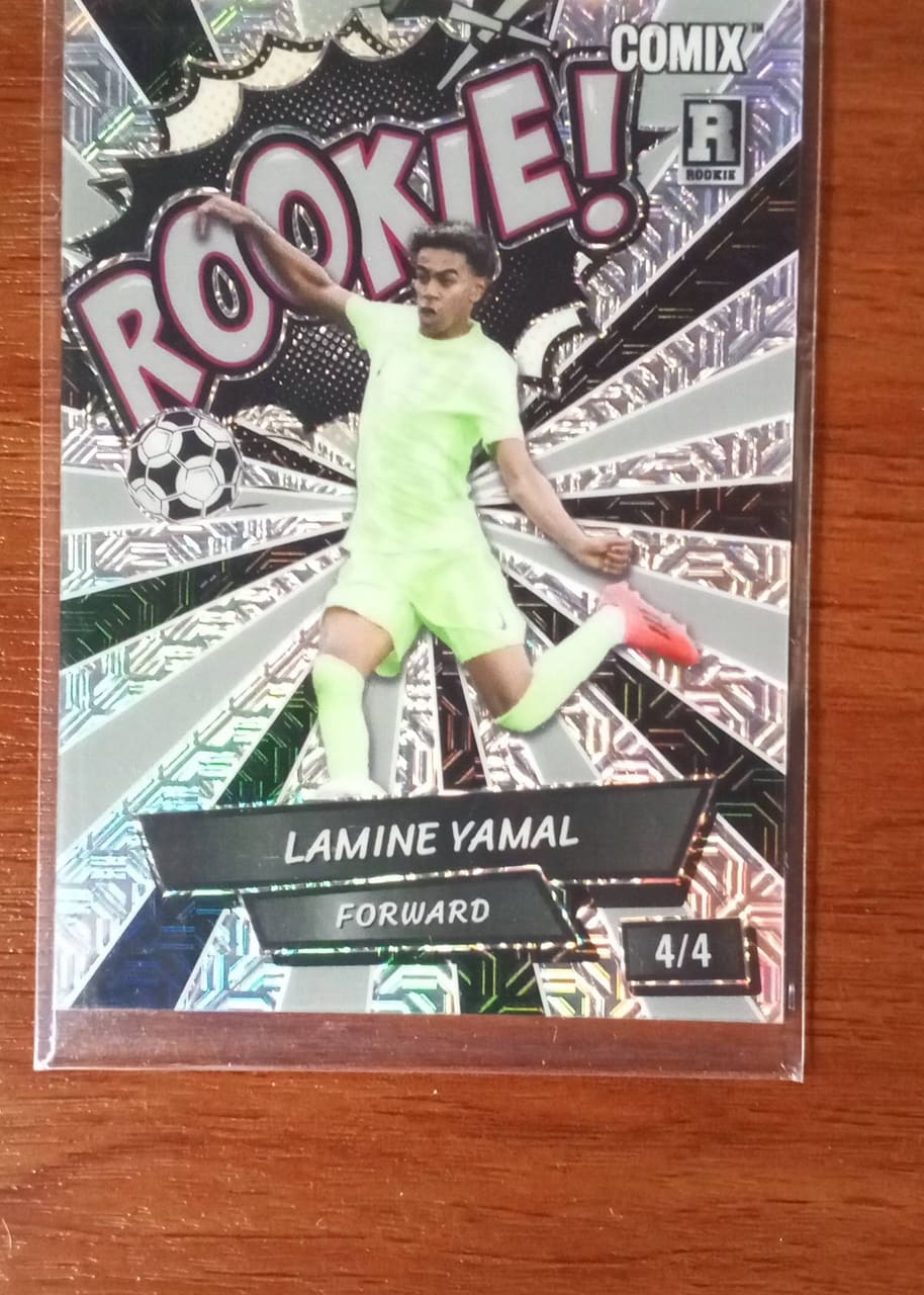 2024 Comix Rookie Lamine Yamal Numerado 4/4