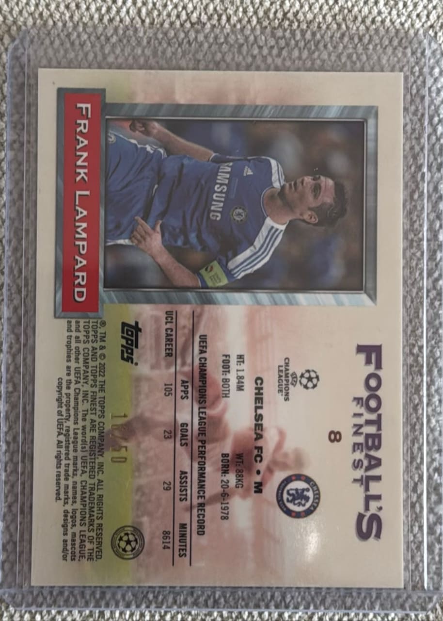 2009-10 Topps Football's Finest Frank Lampard, foto 2