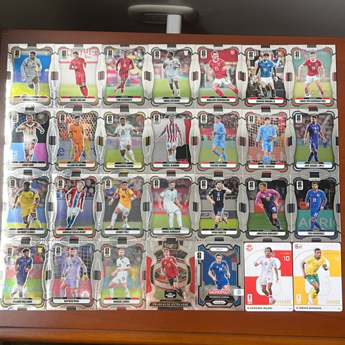 LOTE 28 CARTAS PANINI WORLD CUP