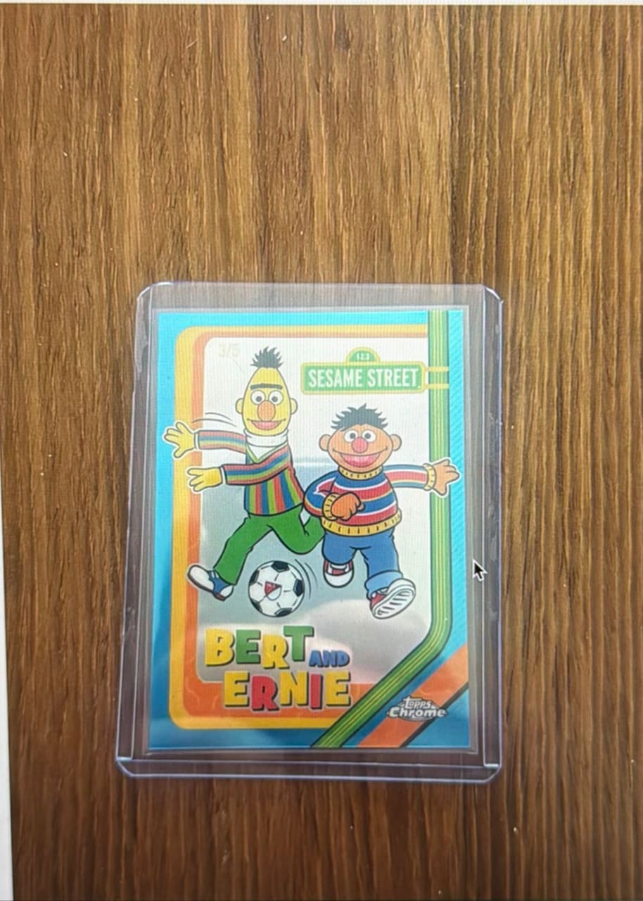 2026 Topps Chrome Major League Soccer Bert and Ernie 3/5