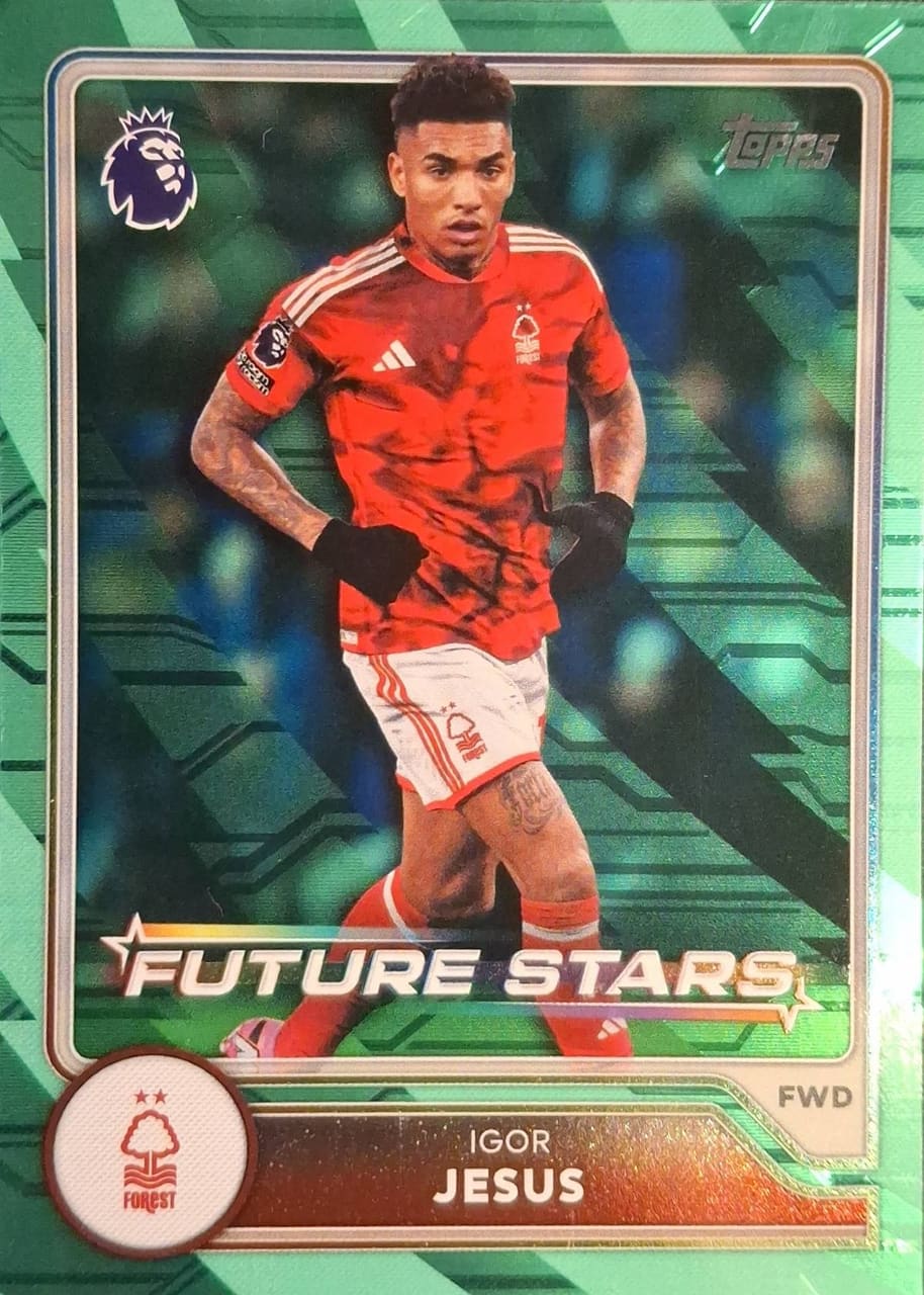 2026-27 Topps Premier League Future Stars Igor Jesus