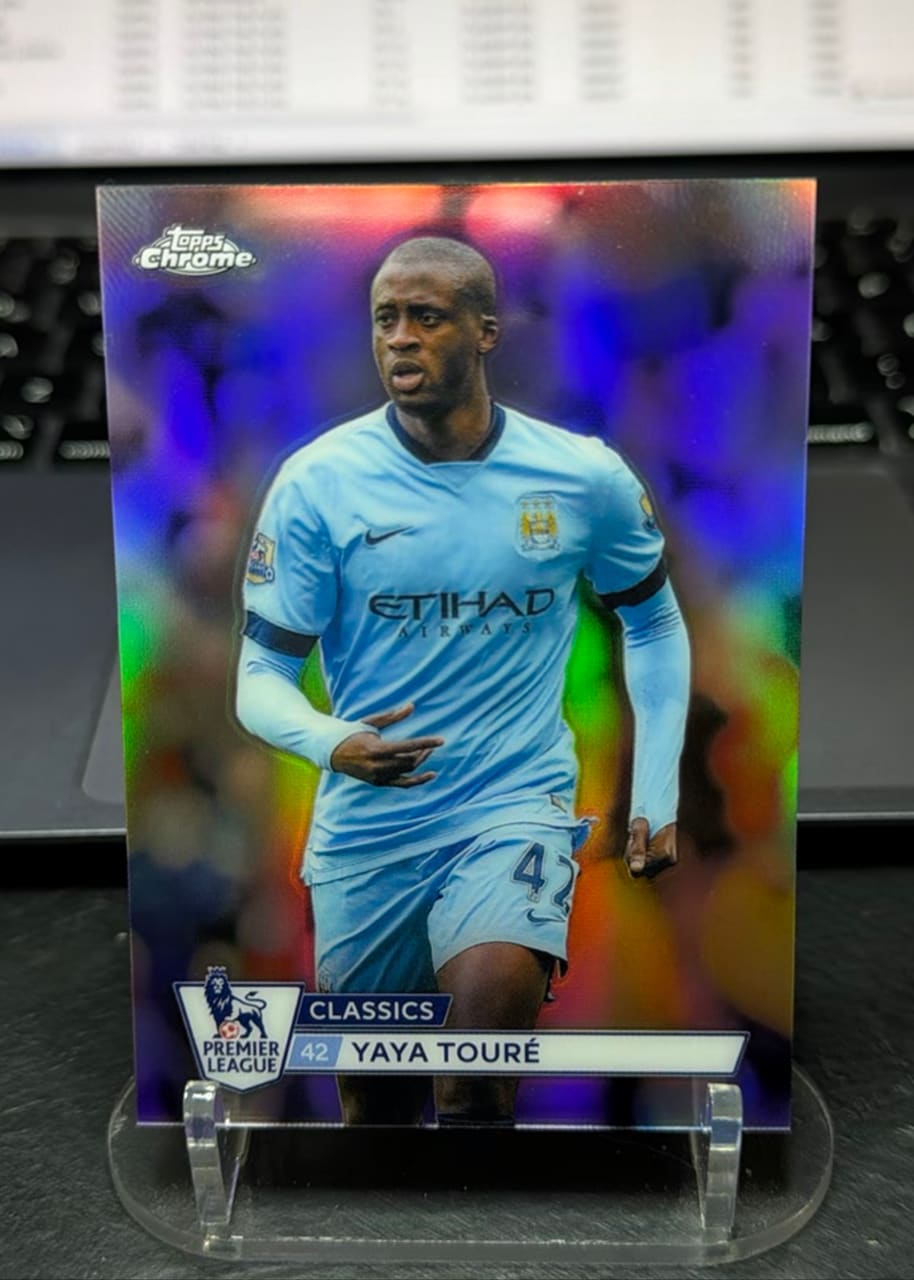 2026-27 Topps Chrome Premier League Classics Yaya Touré