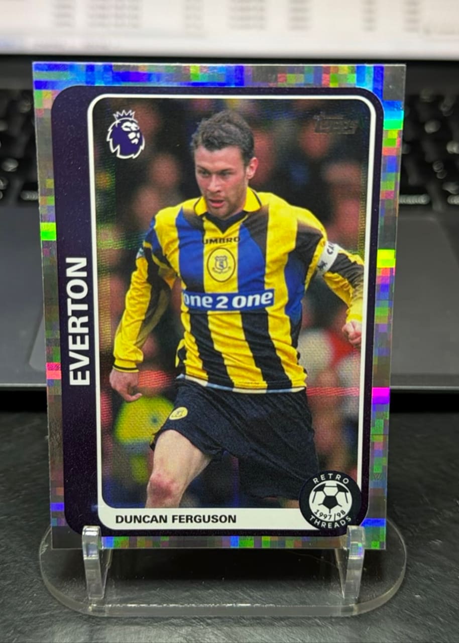 2026-27 Topps Premier League Retro Threads Duncan Ferguson