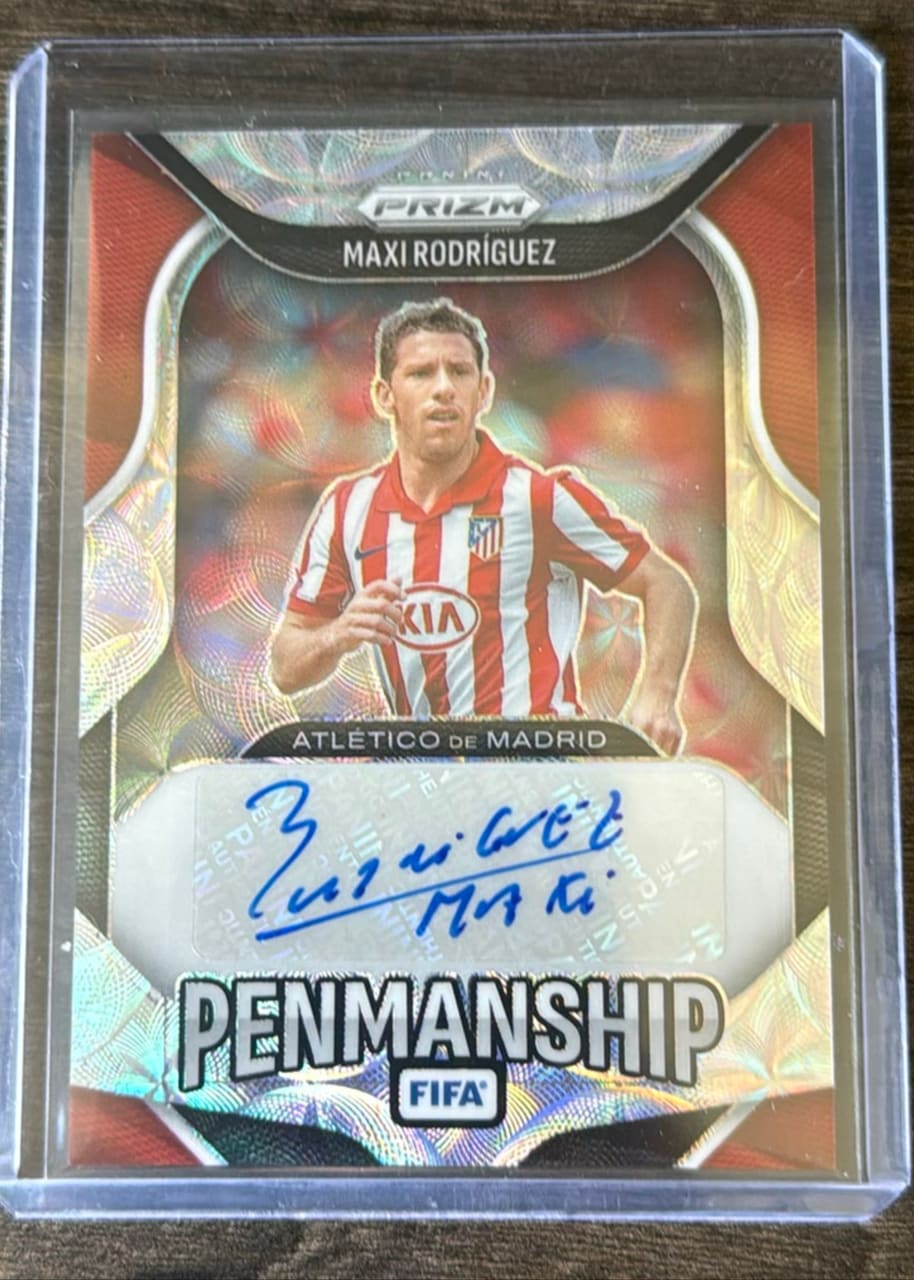 2025-26 Panini Prizm FIFA Soccer Maxi Rodríguez