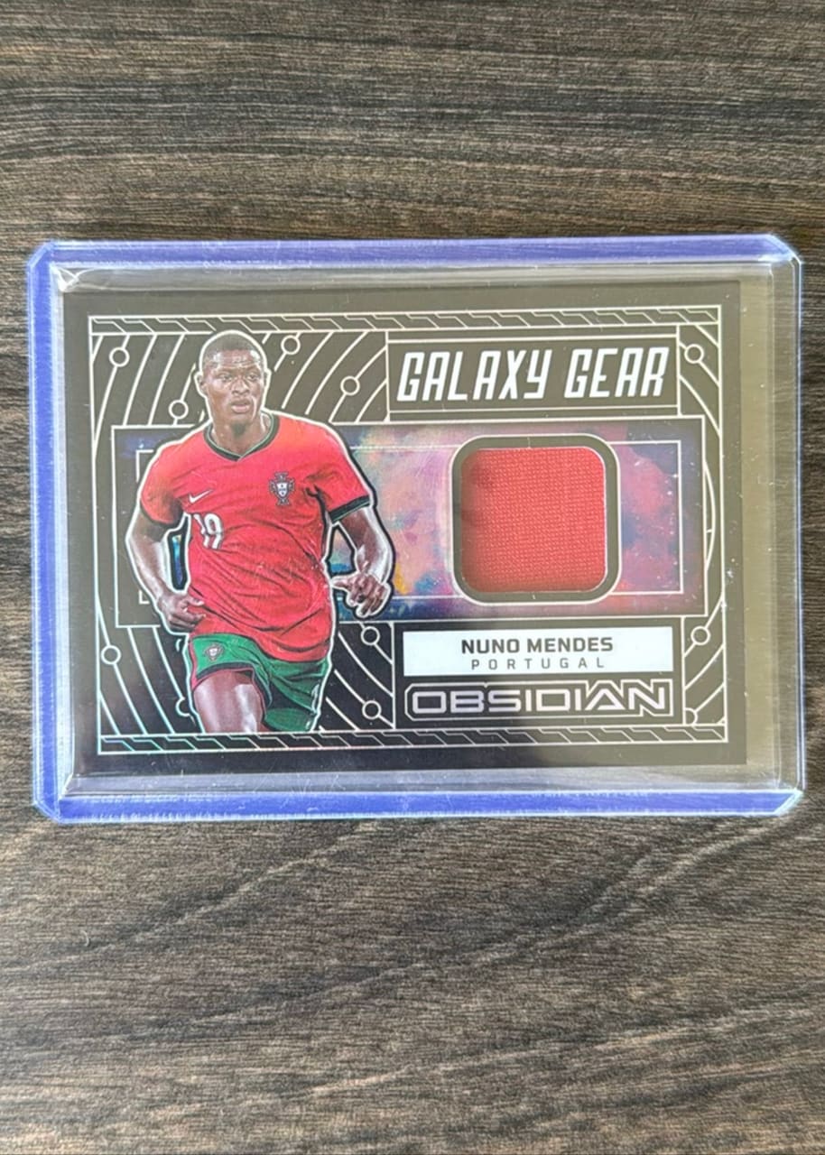 2023-24 Panini Obsidian Soccer Nuno Mendes · Numerada 109/199