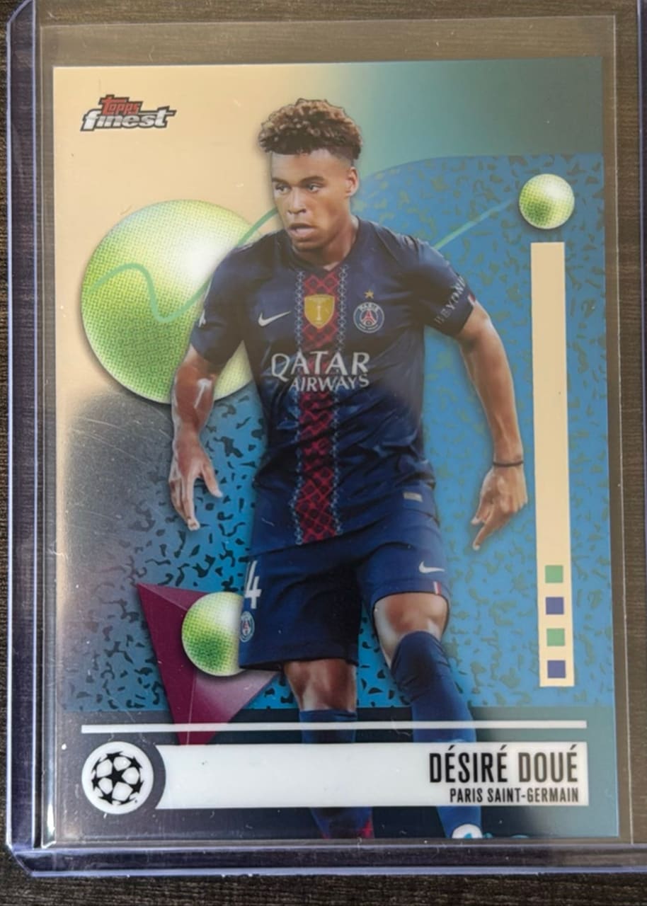 2026 Topps Finest UEFA Champions League Désiré Doué