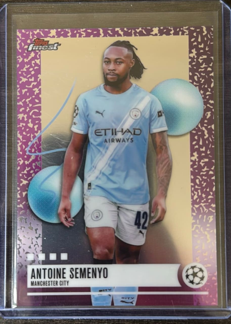 2026 Topps Finest UEFA Champions League Antoine Semenyo