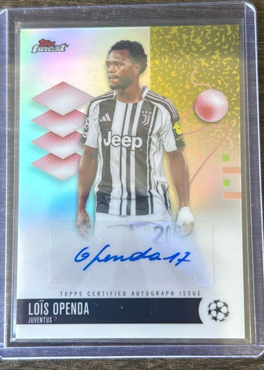 2025-26 Topps Finest UEFA Club Competitions Loís Openda
