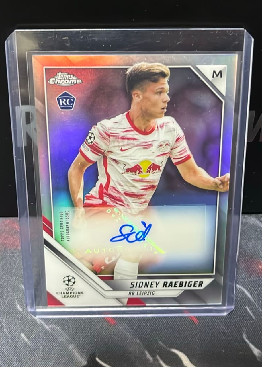 2021-22 Topps Chrome UEFA Champions League Sidney Raebiger