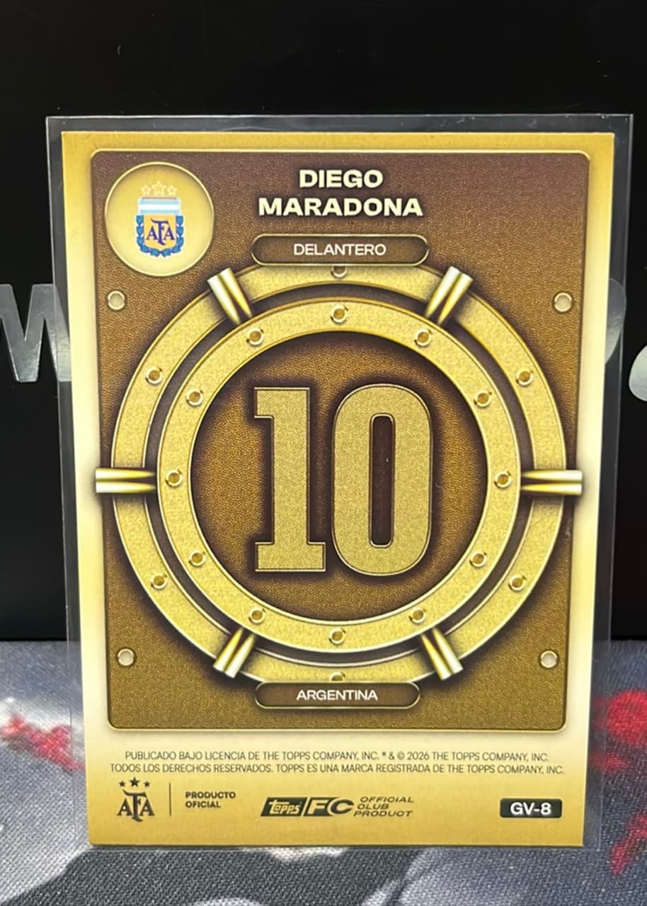 2026 Topps Gold Vault Diego Maradona, foto 2