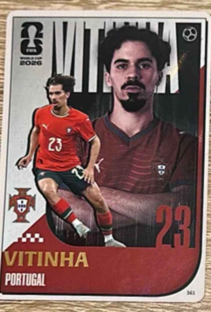 Lote de 4 cartas Fútbol FIFA World Cup 2026