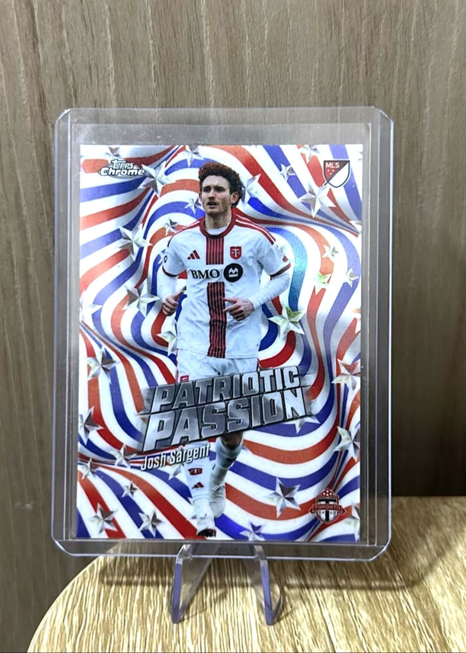 2026 Topps Chrome Patriotic Passion Josh Sargent