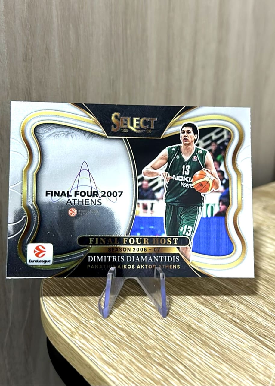 2025-26 Panini Select Euroleague Basketball Dimitris Diamantidis