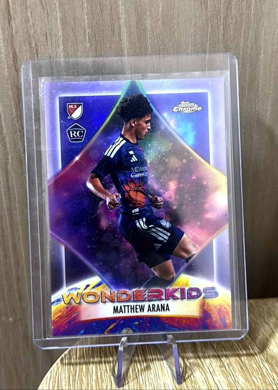 2025 Topps Chrome Wonderkids Matthew Arana