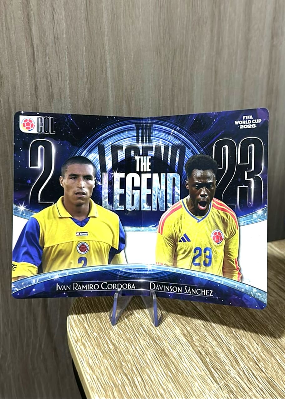 2026 Panini FIFA World Cup 2026 The Legend Ivan Ramiro Cordoba / Davinson Sanchez