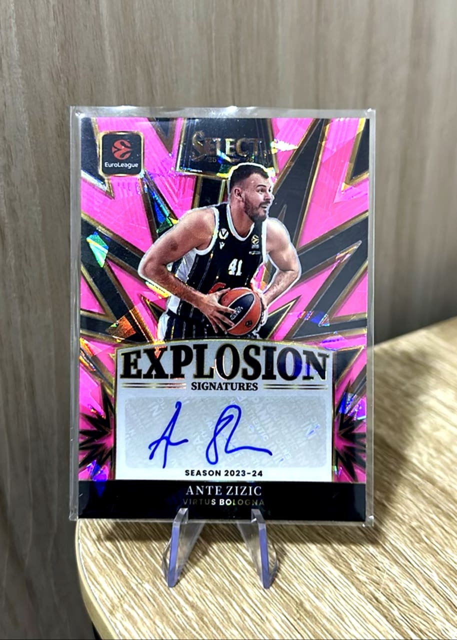 2025-26 Panini Select EuroLeague Basketball Ante Zizic · Numerada 10/25