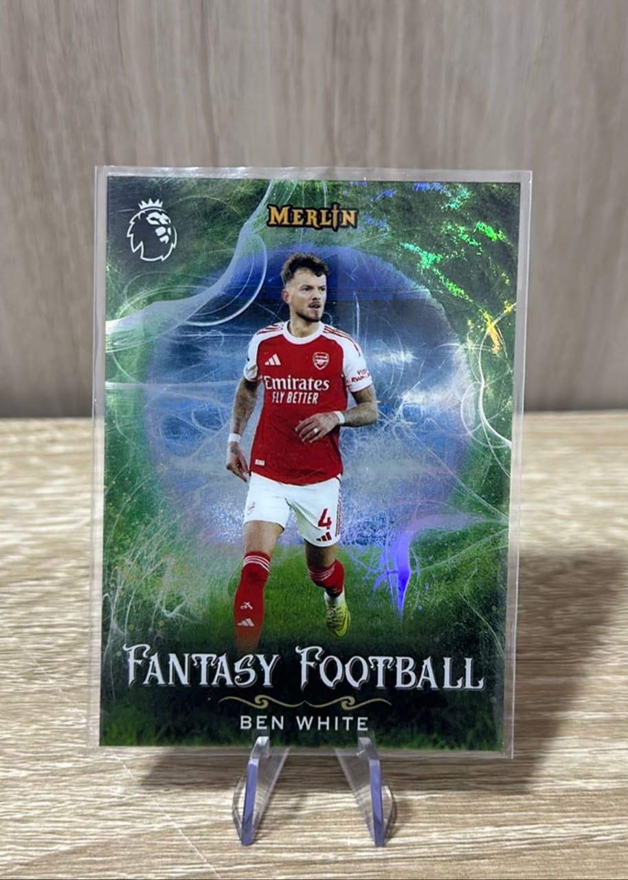 Ben White Fantasy Football Refractor -2026 Merlin Premier League #FF-1 Arsenal