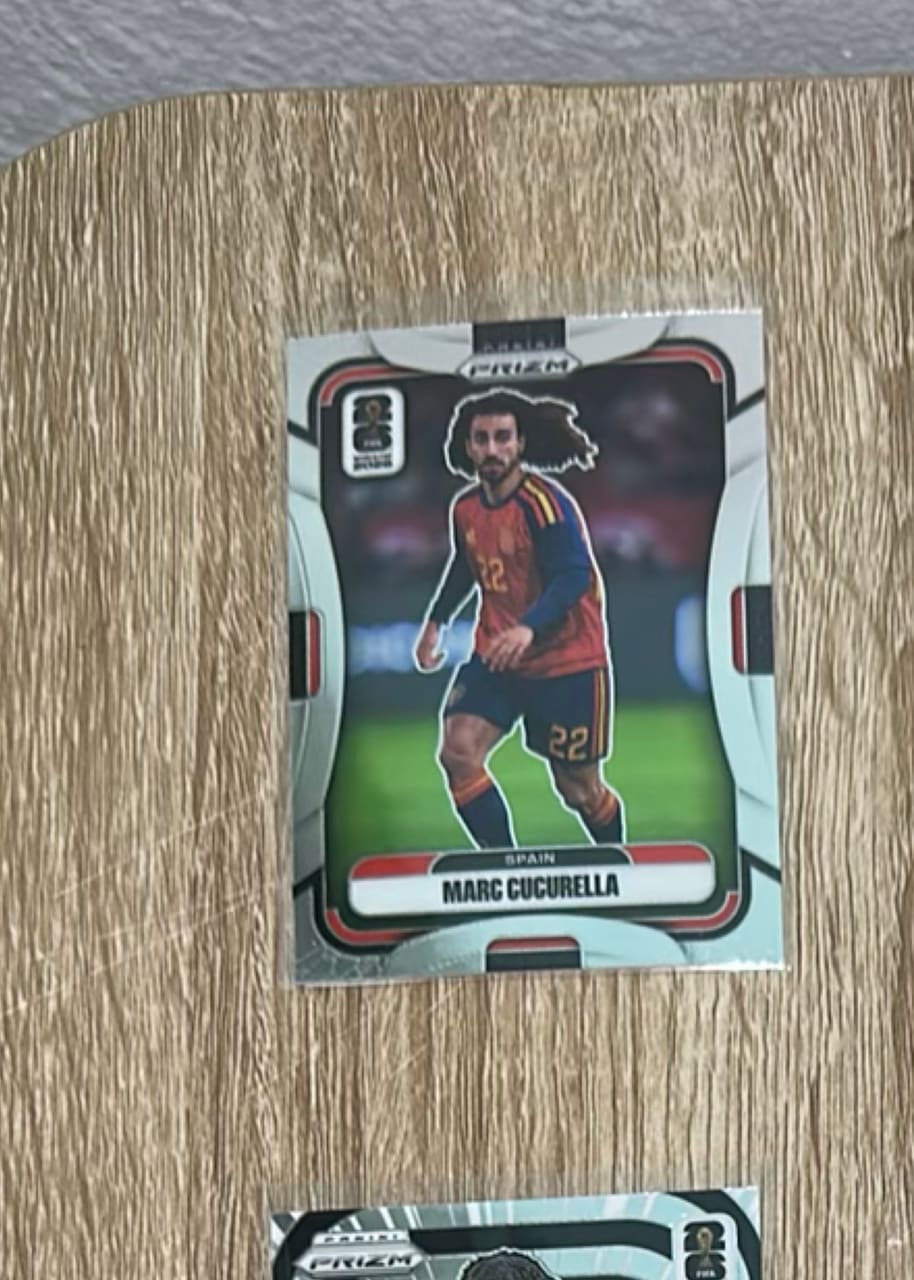 Lote de 6 cartas Fútbol Prizm World Cup Soccer