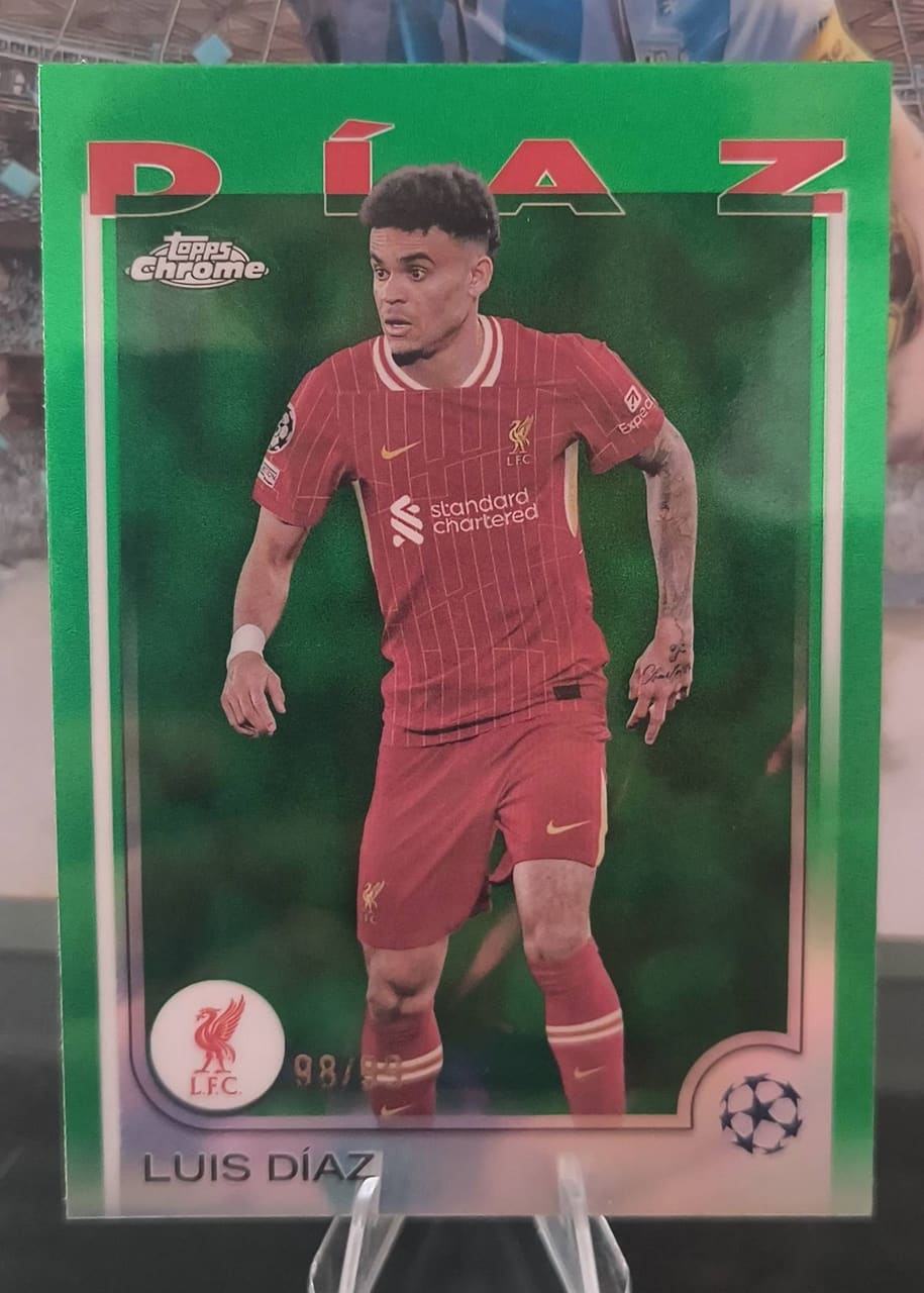 2022-23 Topps Chrome UEFA Champions League Luis Díaz