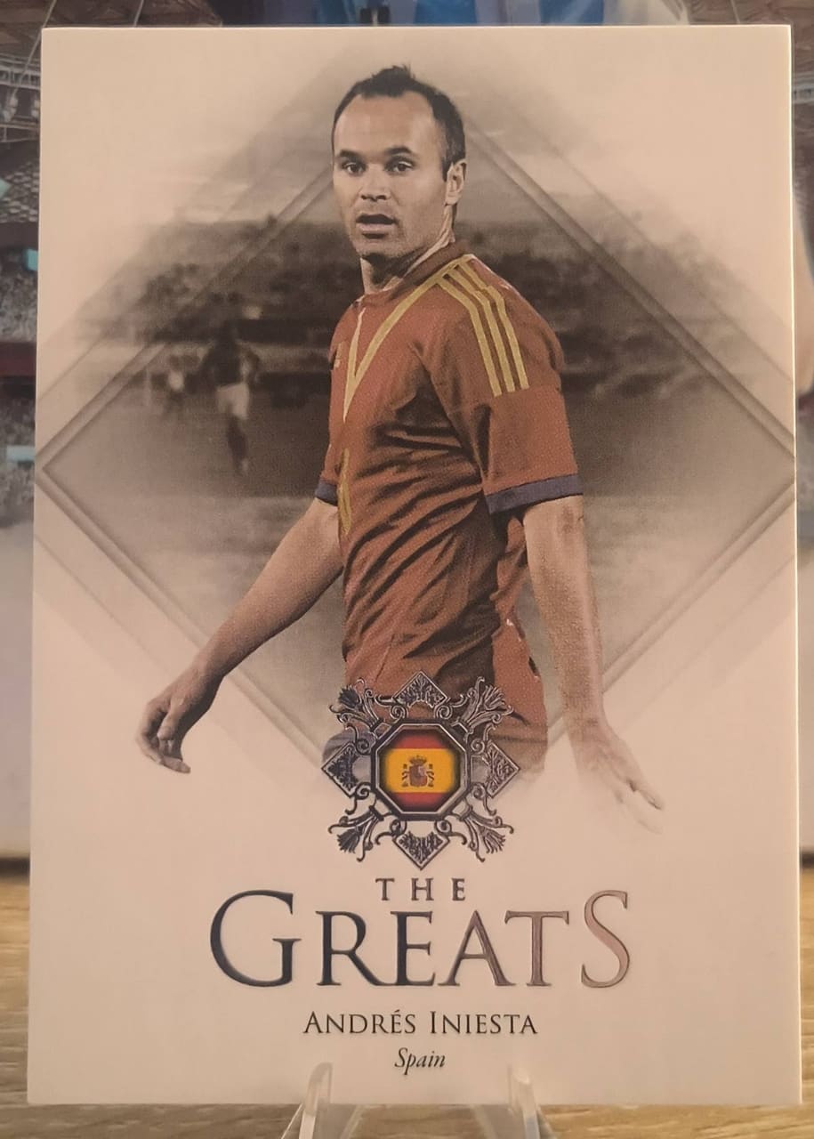 2024 Futera The Greats Andrés Iniesta · Numerada 60/69