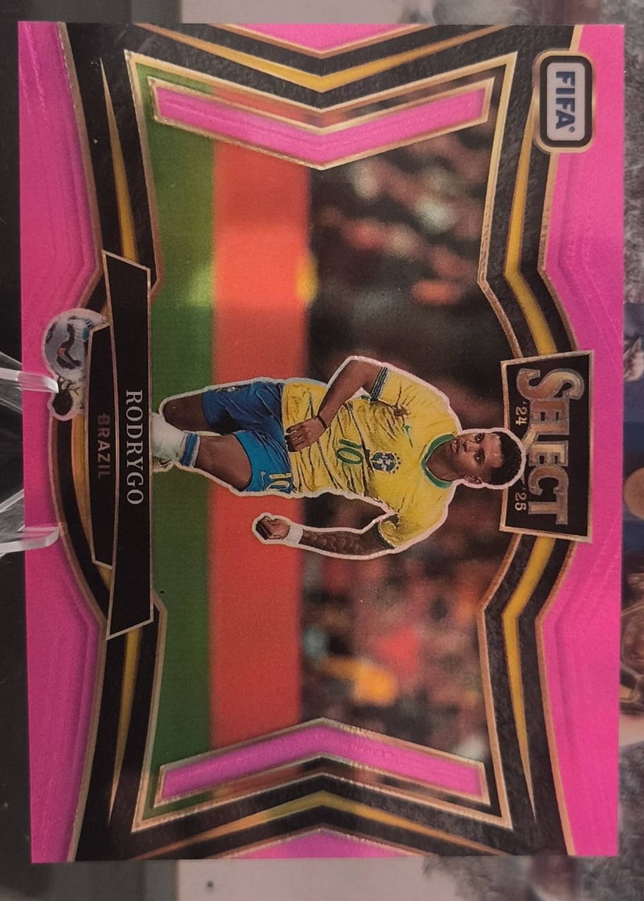 2022 Panini FIFA World Cup Prizm Rodrygo · Numerada 04/59