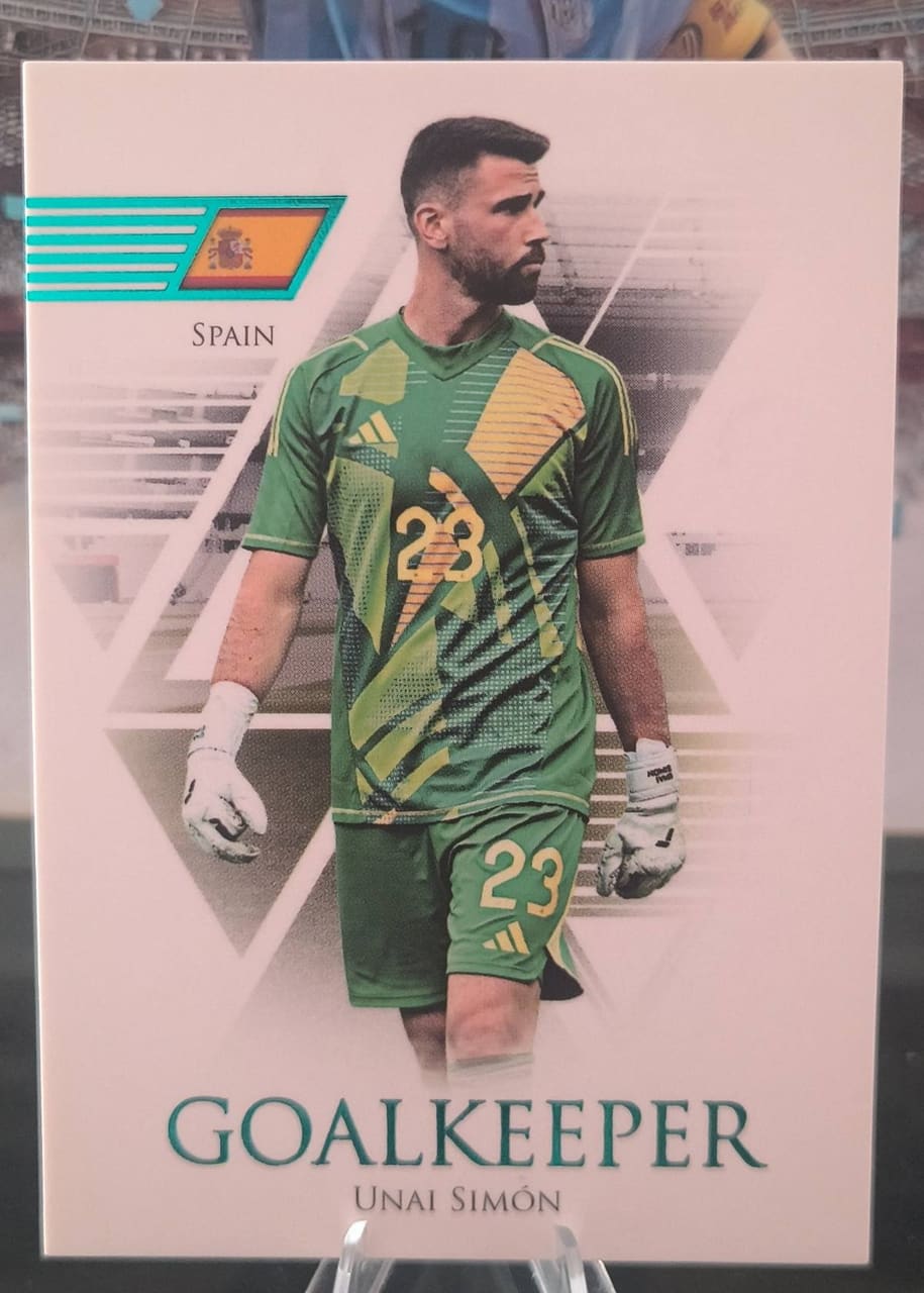2024 Futera Unique Unai Simón · Numerada 07/40