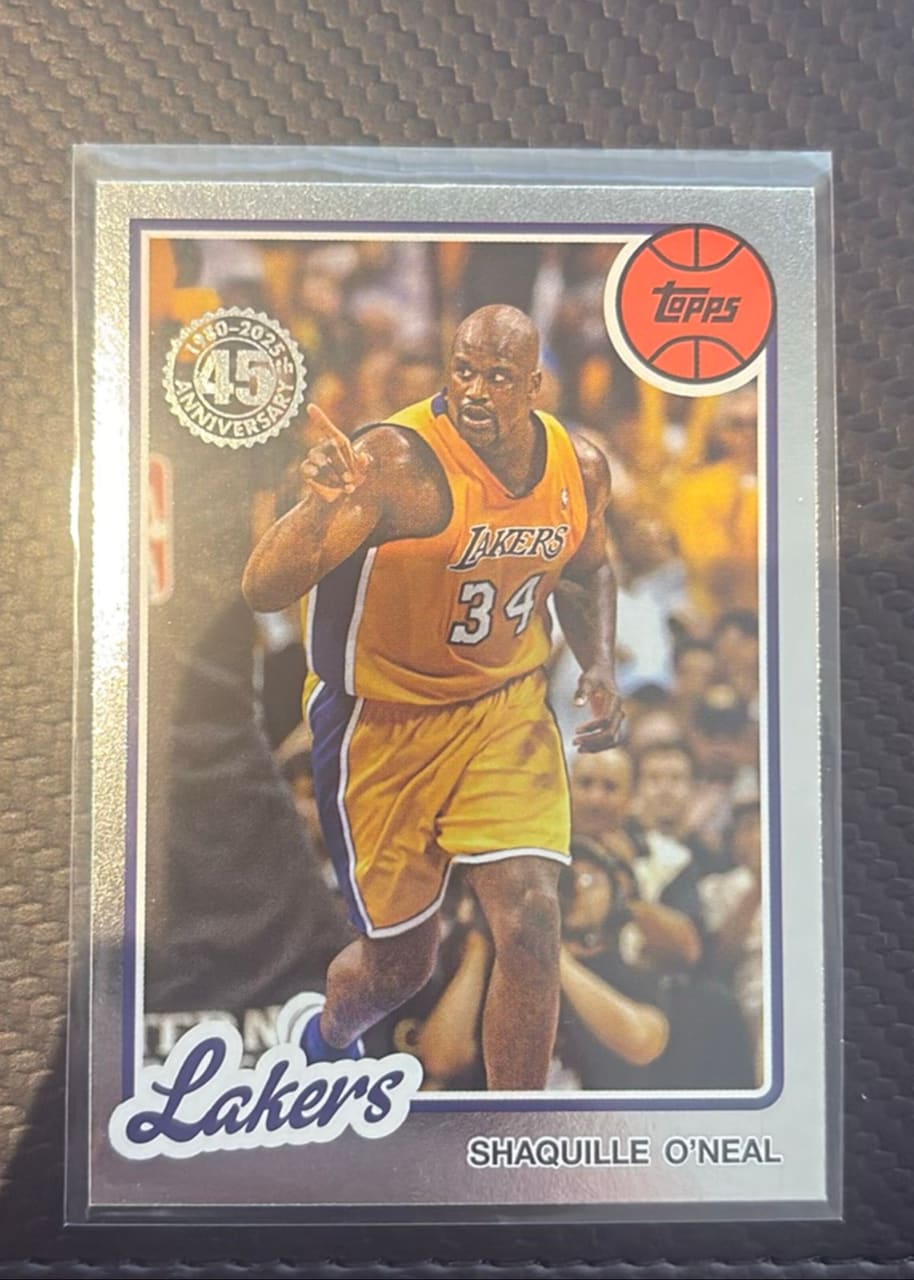 2025 Topps NBA Shaquille O'Neal