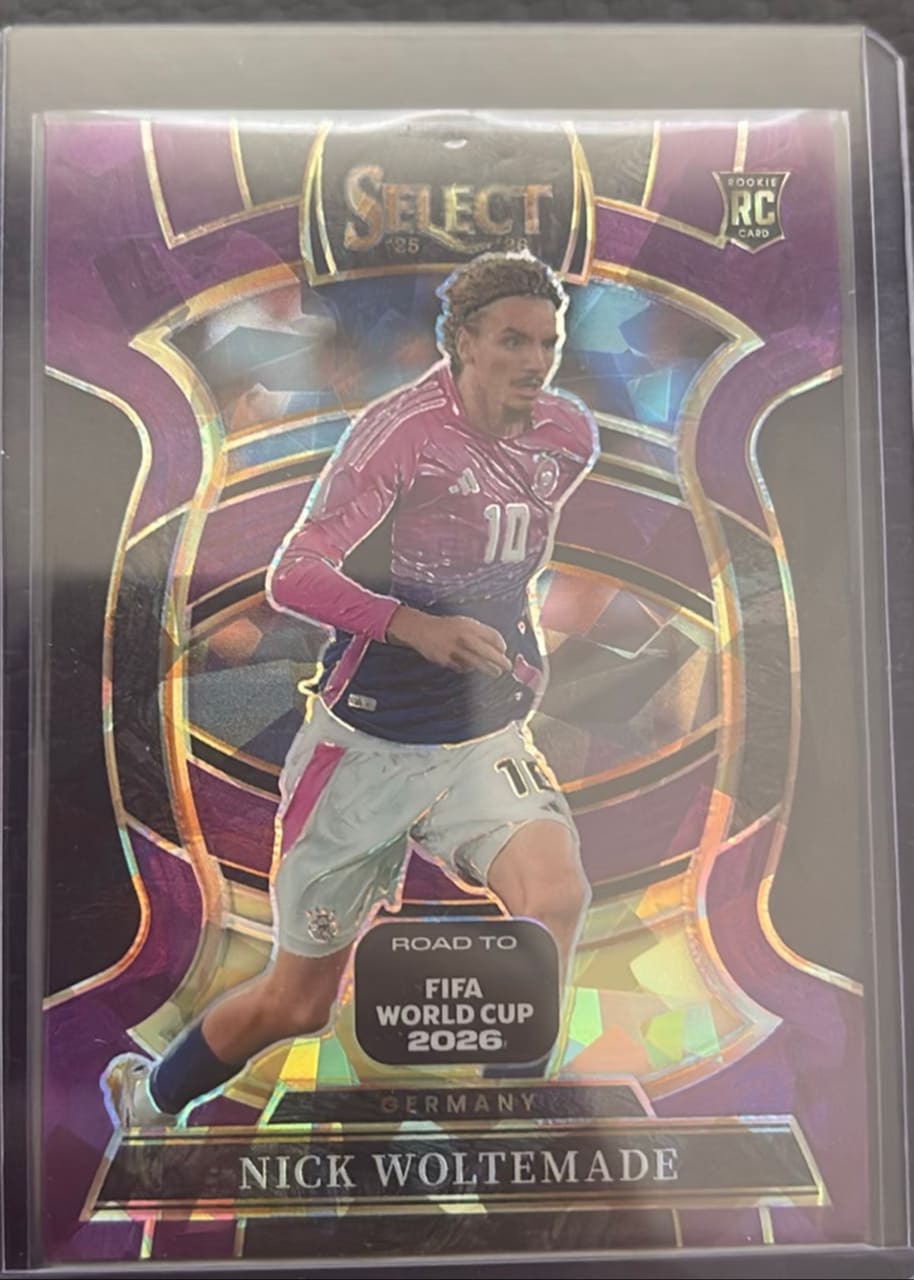 2025-26 Panini Select Road to FIFA World Cup 2026 Soccer Nick Woltemade · Numerada 195/599