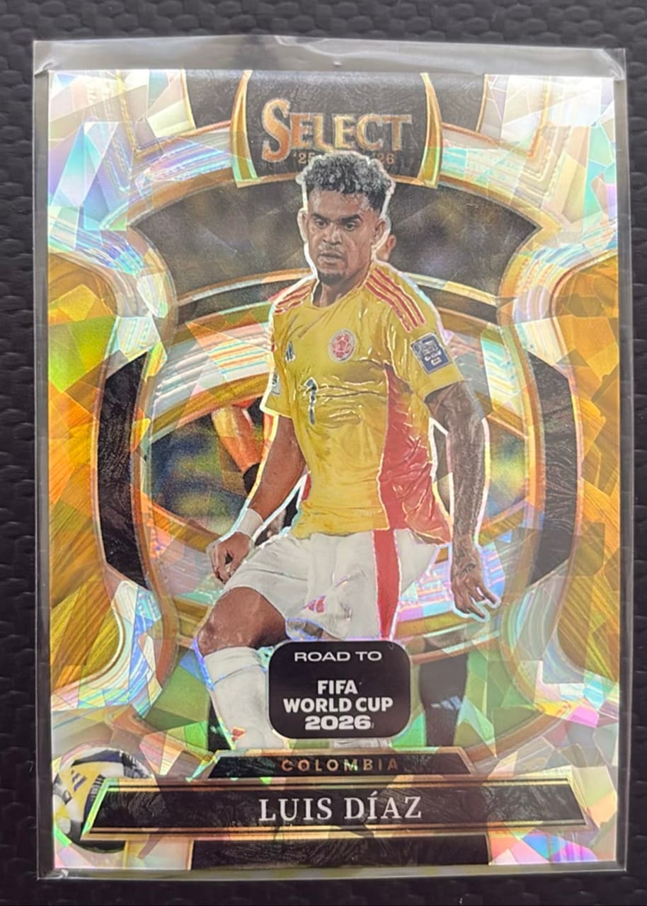2025-26 Panini Select Road to FIFA World Cup 2026 Soccer Luis Díaz