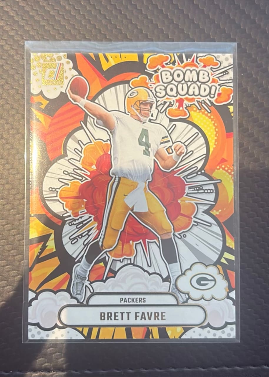 2025 Panini Donruss Football Bomb Squad Brett Favre