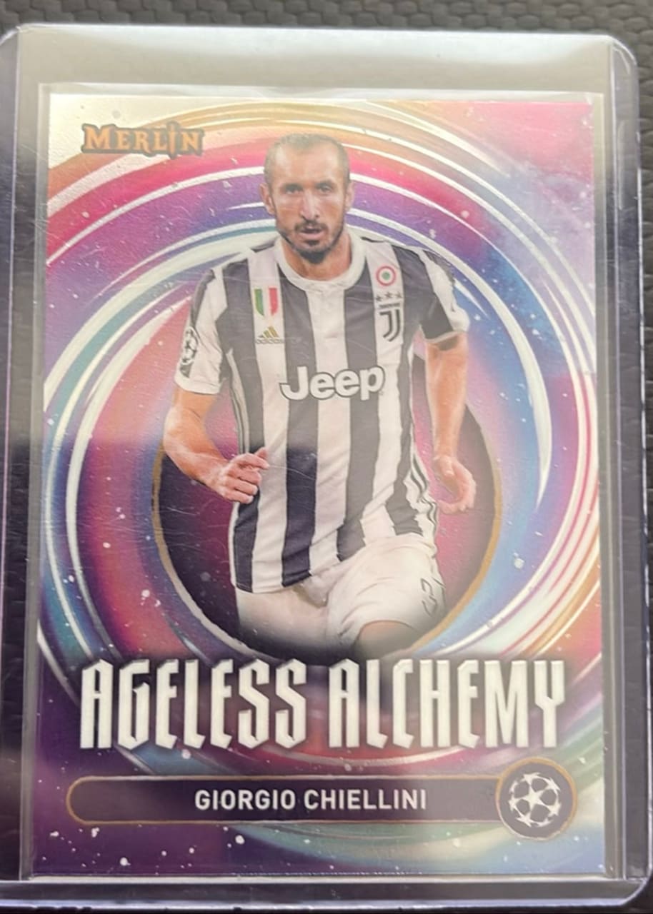2023 Topps Merlin Ageless Alchemy Giorgio Chiellini