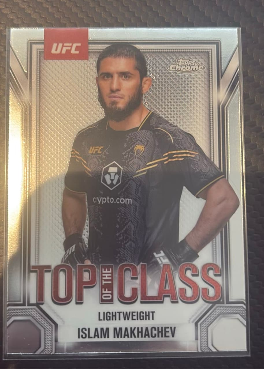 2025 Topps Chrome Top of the Class Islam Makhachev