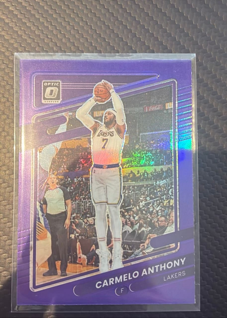 2021-22 Panini Donruss Optic Basketball Carmelo Anthony