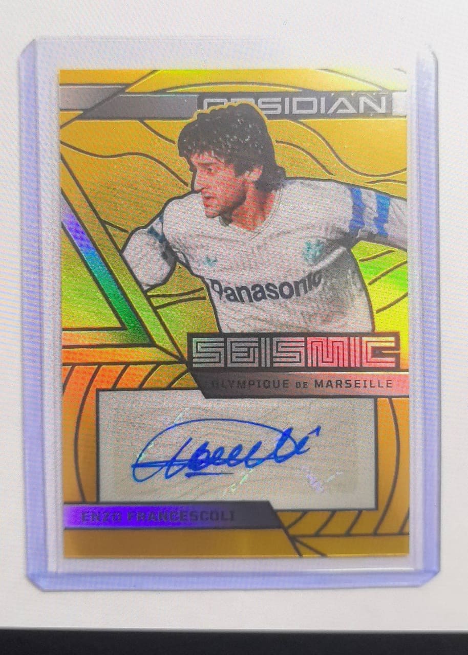 2025-26 Panini Obsidian Soccer Enzo Francescoli · Numerada 6/7