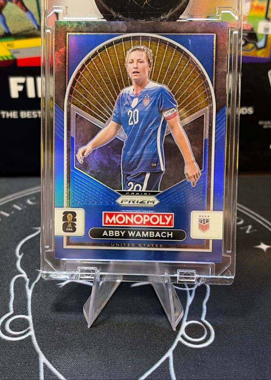2026 Panini Monopoly Prizm FIFA World Cup 26 Abby Wambach