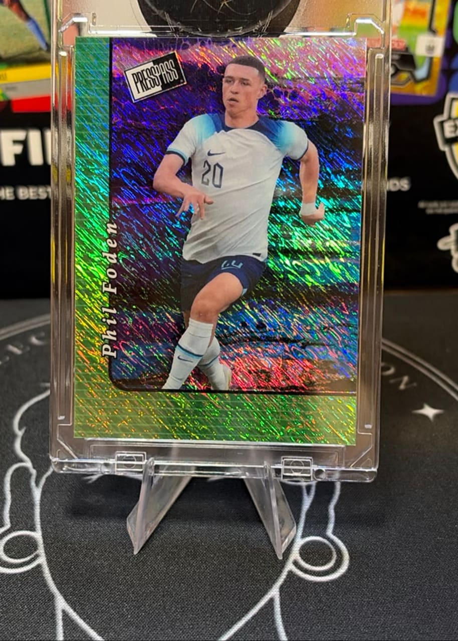 2024 Leaf Trading Cards Prestige Phil Foden · Numerada 1/1