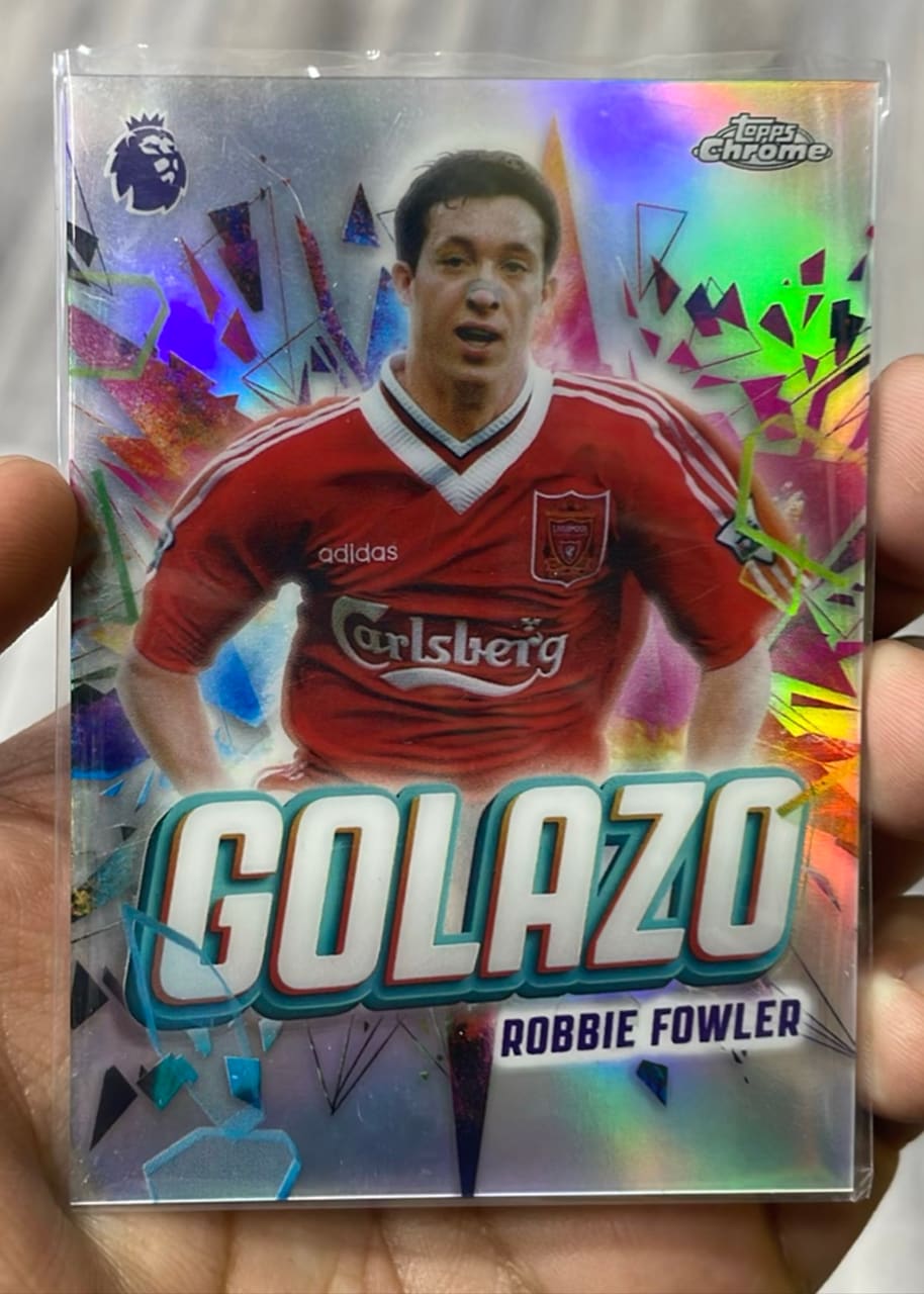 2026 Topps Chrome Golaz Robbie Fowler