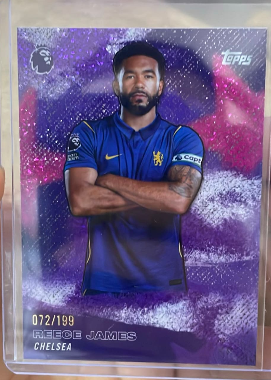 2026-27 Topps Stars of the Premier League Reece James · Numerada 072/199