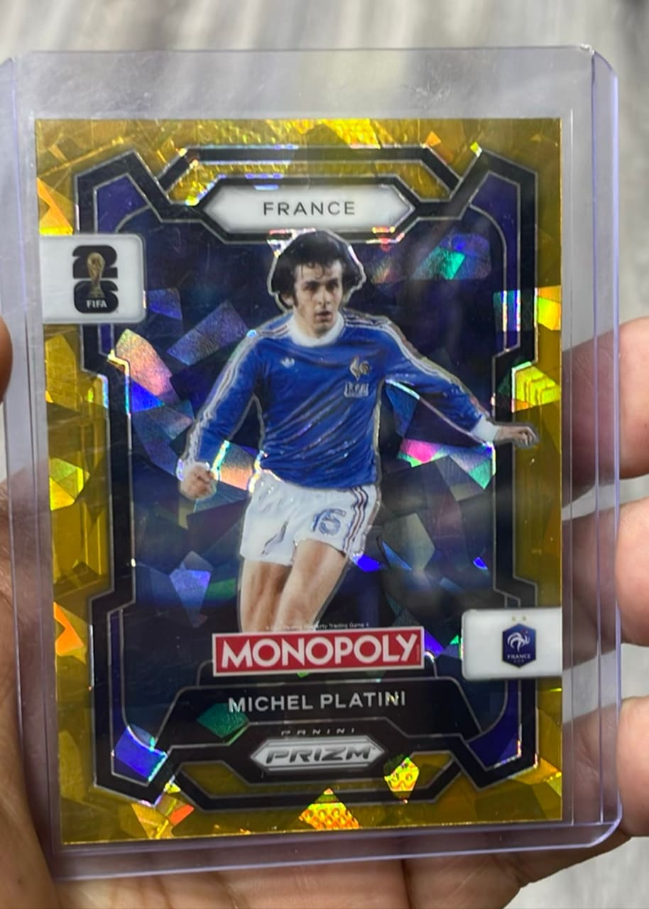 2026 Panini Monopoly Prizm FIFA World Cup Michel Platini