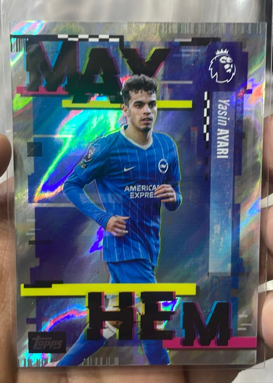 2026-27 Topps Mayhem Premier League Yasin Ayari
