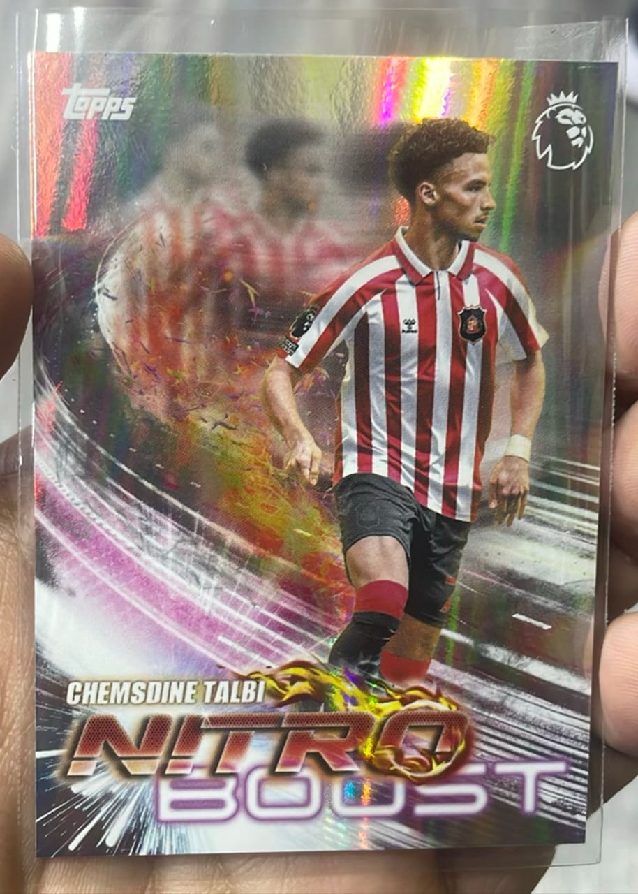 2026-27 Topps Premier League Nitro Chemsduine Talbi