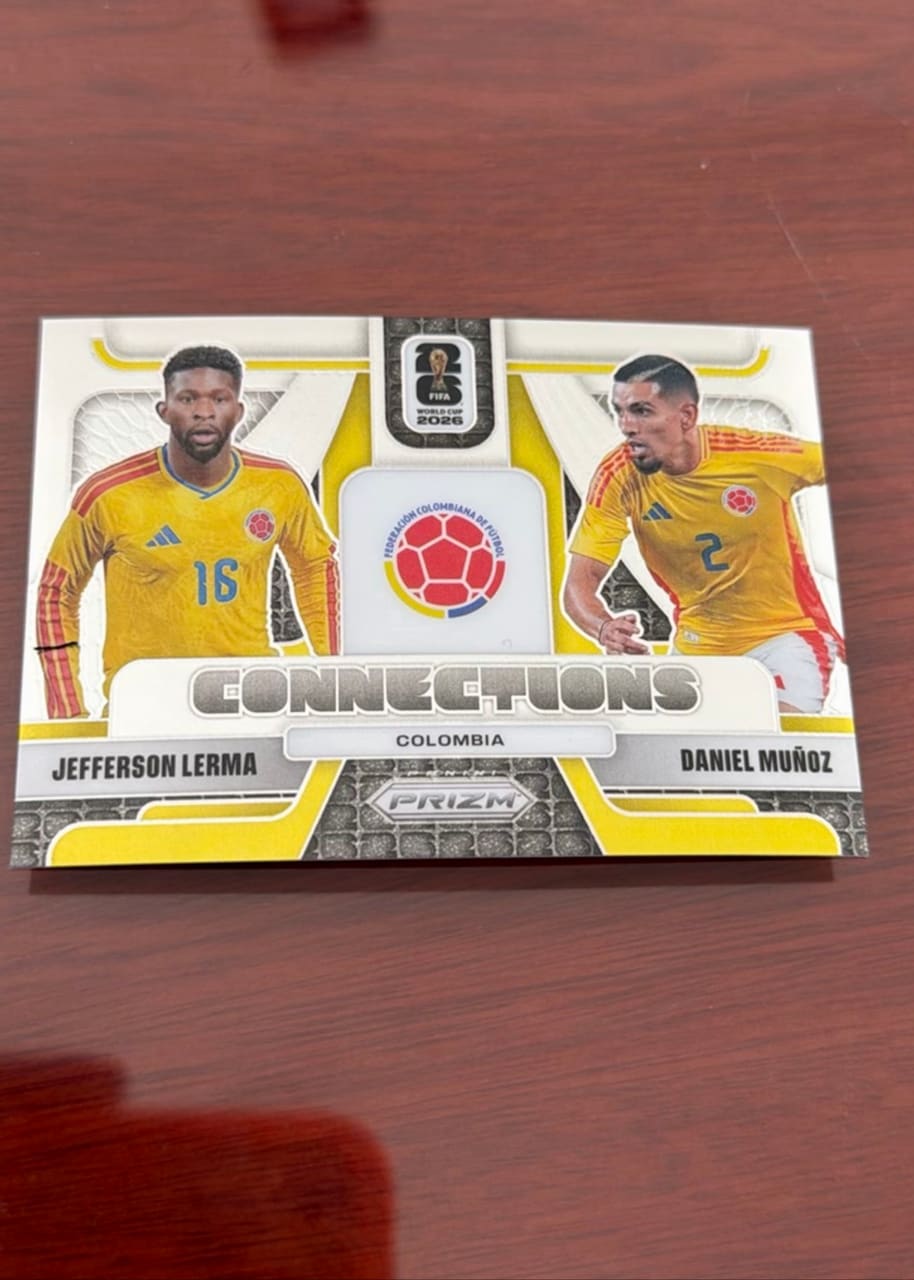 2026 Panini Prizm FIFA World Cup Soccer Jefferson Lerma / Daniel Muñoz