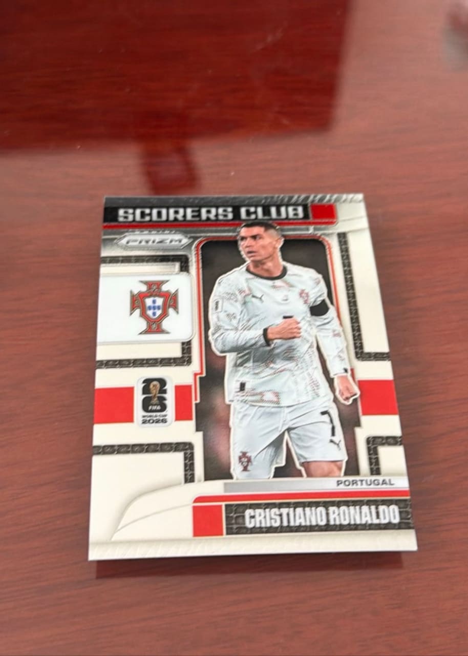 2022 Panini Prizm World Cup Soccer Cristiano Ronaldo
