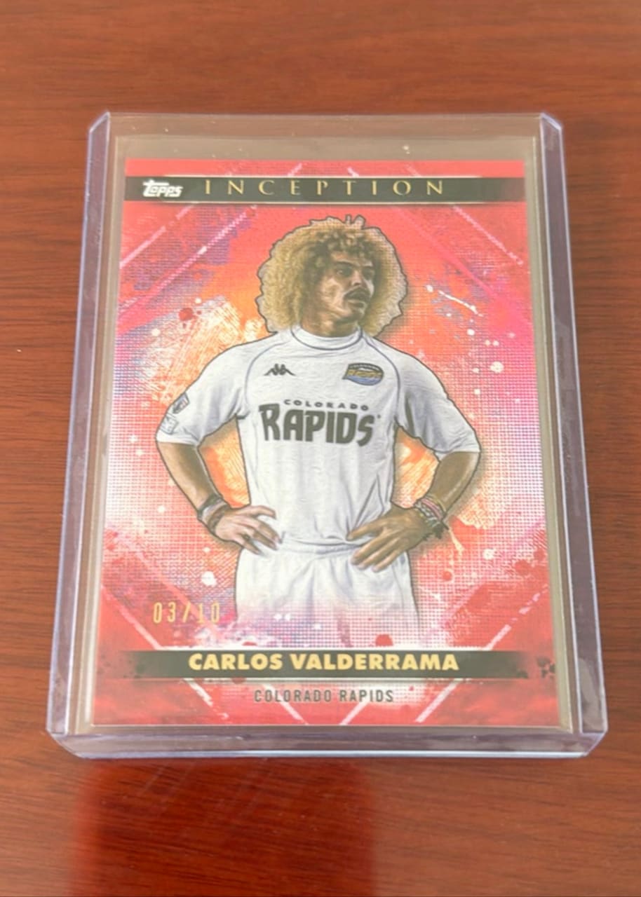 2025 Topps Inception Major League Soccer 2025 Carlos Valderrama