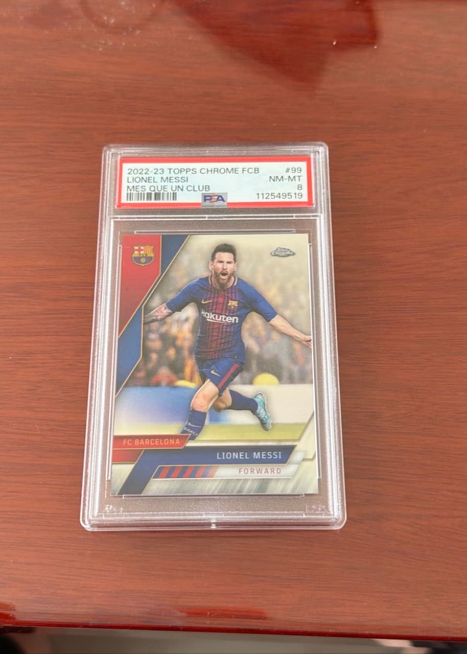 2022-23 Topps Chrome FCB Lionel Messi